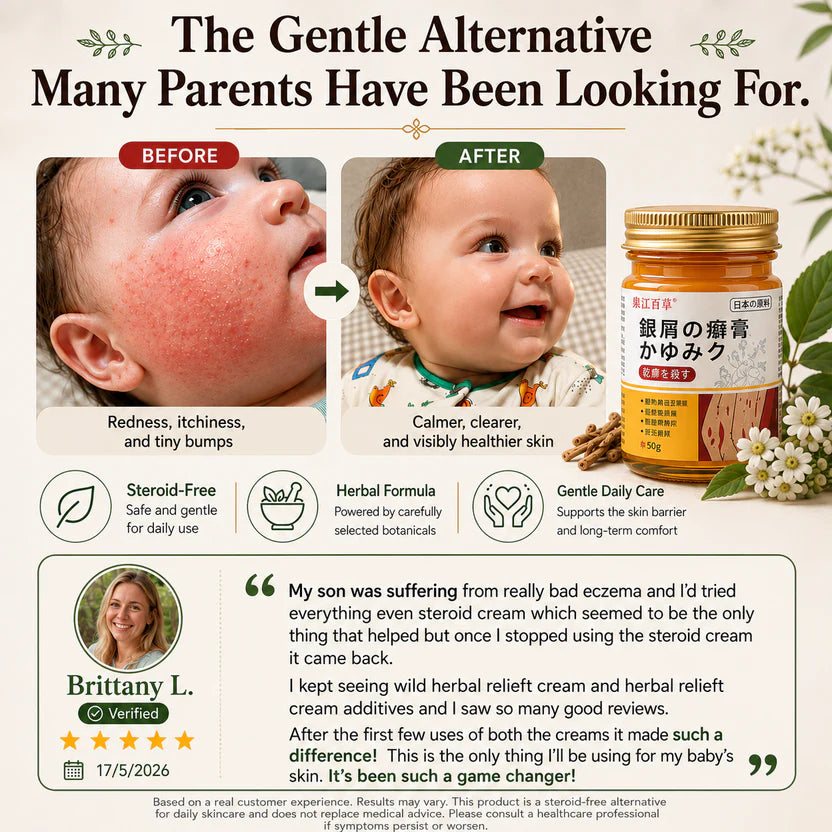 Because Your Child's Skin Deserves A Gentler Choice
