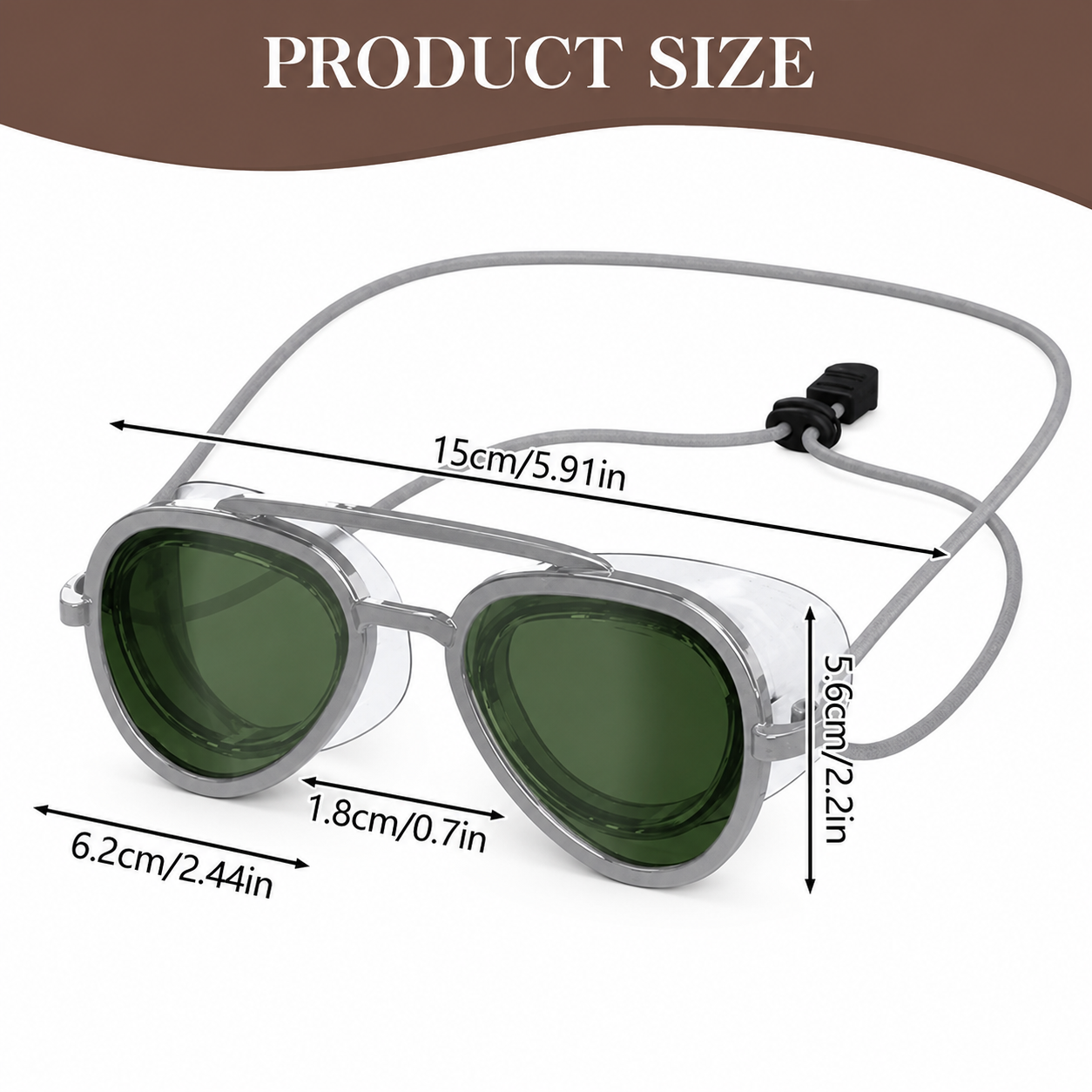 2-in-1 Swim Sunglasses Goggles