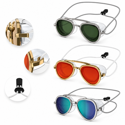 2-in-1 Swim Sunglasses Goggles