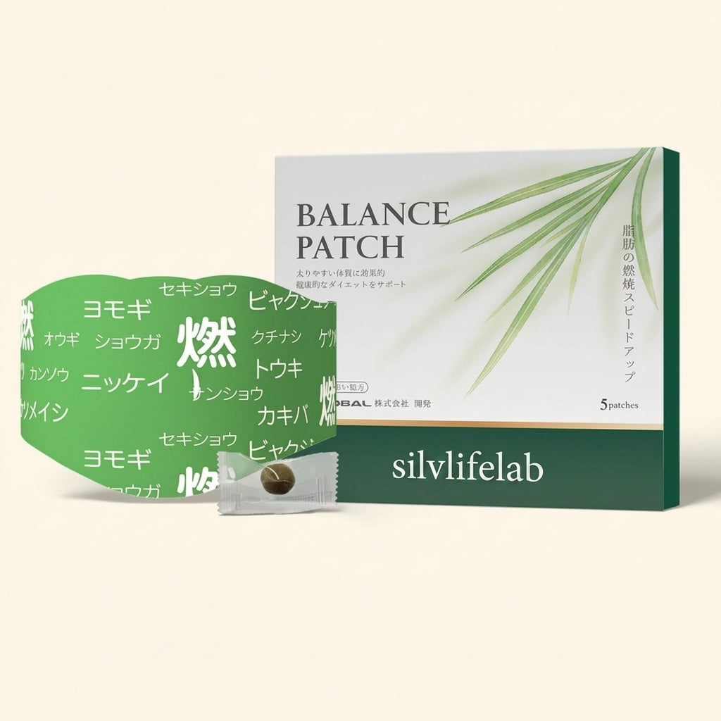 silvlifelab Japanese Herbal Patch Pad Balance Patch