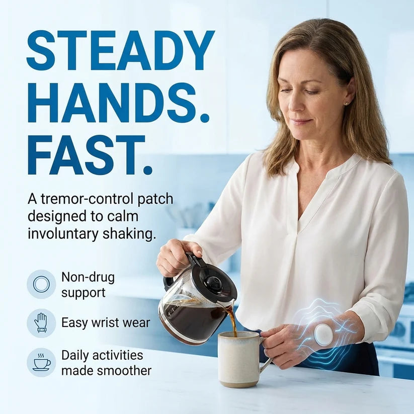 Hands holding a coffee cup