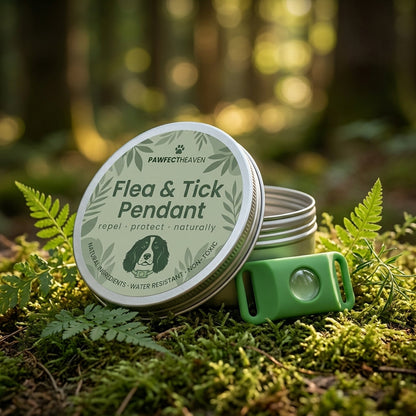 Natural Flea & Tick Pendant